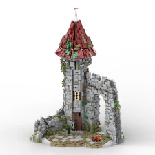 ZITIANYOUBUILD Modular Building: Castle from Video Game about Dark 3185 Piece