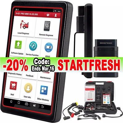 LAUNCH X431 PRO Mini V PROS V+ OBD2 Car Diagnostic Scanner Coding Bidirectional