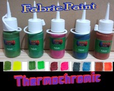 Chaleur Réactif Changement de Couleur Thermochromique Tissu Peinture - Choisir