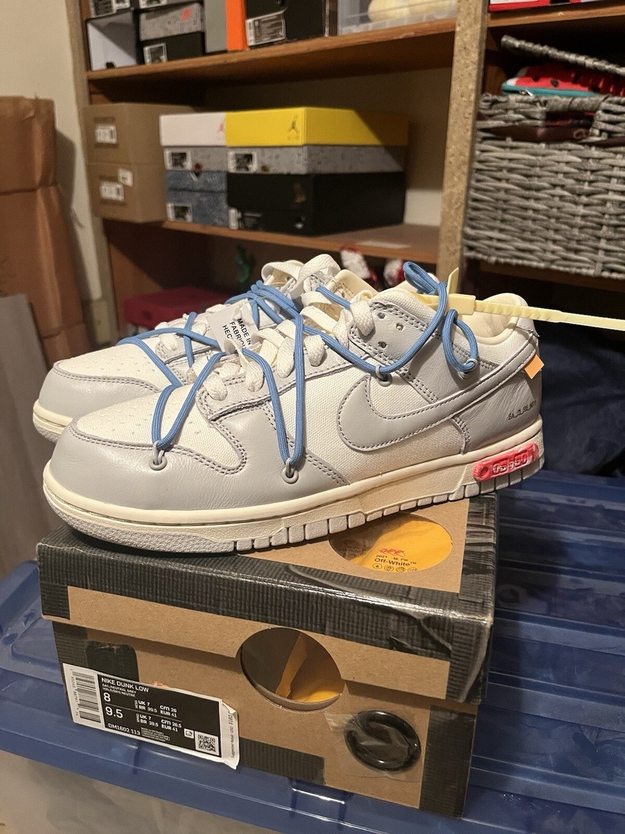 Nike Dunk Low Off-White Lot 5 - Size 8 US | eBay