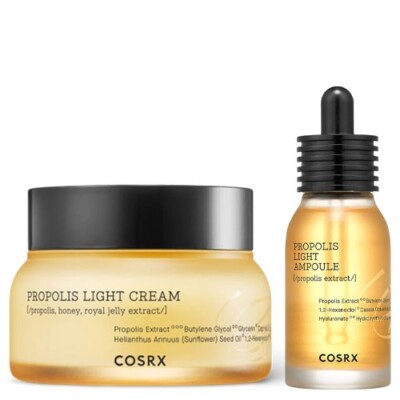 Cosrx Full Fit Propolis Ampoule 30ml + Propolis Light Cream 65ml SET Exp 3/26
