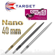3 TARGET Swiss Nano Points, gold / silber / s...