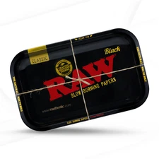 RAW Black Small Rolling Tray