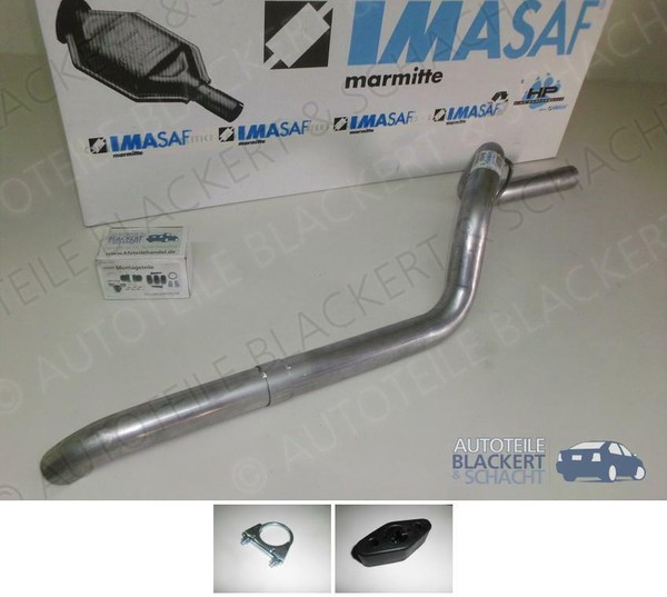 Imasaf Auspuff Endrohr + Anbauteile für Jeep Cherokee XJ 4.0 I 1988-2001-image