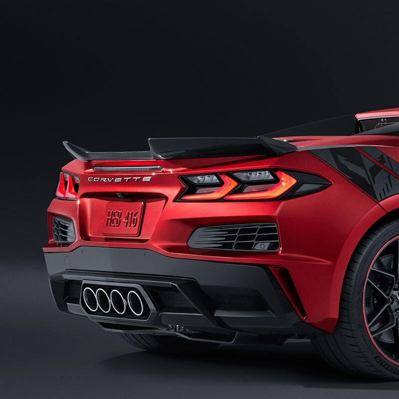 2023-2024 Chevrolet Corvette C8 ZO6 Visable Carbon Fiber