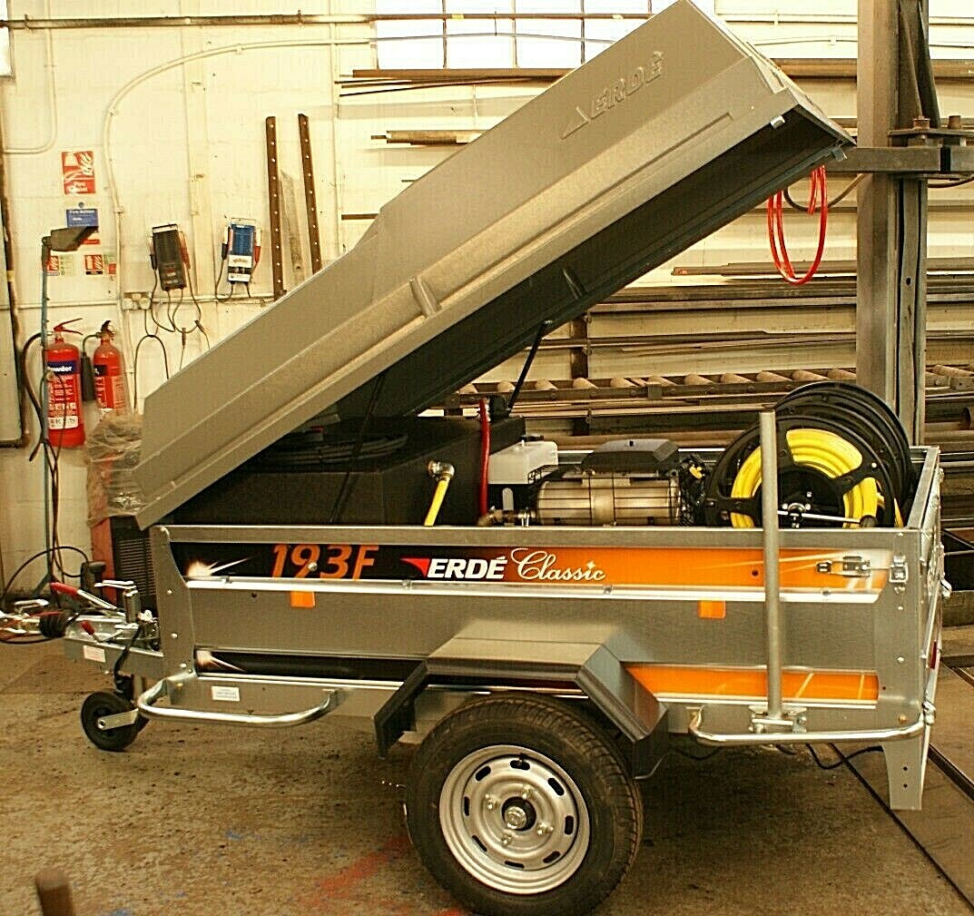 Robojet WX3 trailer mounted water jetter Drain & surface jetter