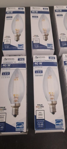 Archipelago Lighting   LED Lamp Bulb 40W B10  " lot of 16 lights " - Picture 3 of 5
