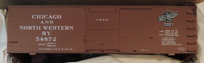 NEW ACCURAIL HO SCALE CHICAGO & NORTHWESTERN DOUBLE SHEATH  BOXCAR KIT