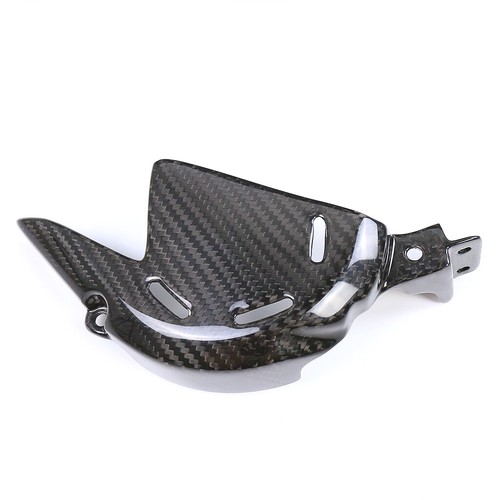 2018-2022 For Ducati Panigale V4 / S Carbon Fiber Engine Chain Sprocket Cover - Picture 2 of 11