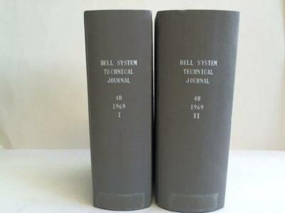 The Bell System. Technical Journal: Volume 48. Year 1969. Index and ...