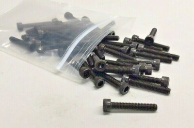 Cap Screw HYA88032-45 Socket Head 8-32 x 1'' (Pack Of 45) Black Plain Finish