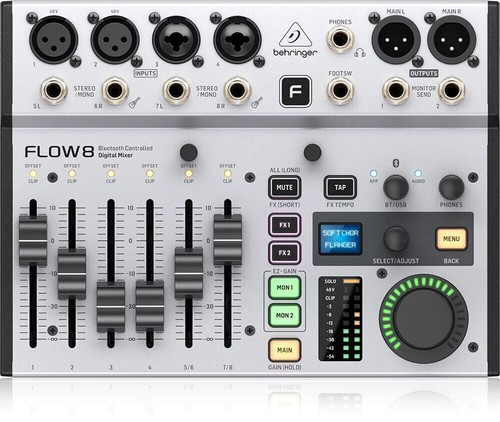 Behringer Durchfluss 8 8-input Digital Mixer Mit Bluetooth Japan - Bild 4 von 8