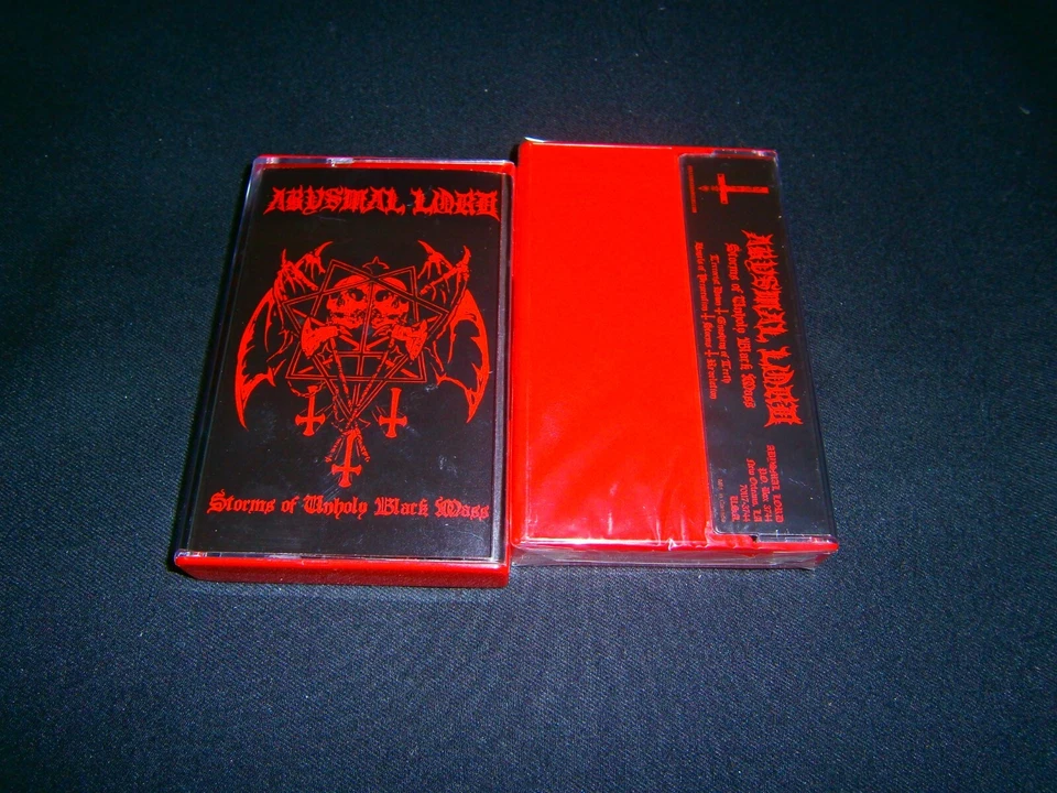 ABYSMAL LORD - Storms of Unholy Black Mass. Tape - Image 3 of 4