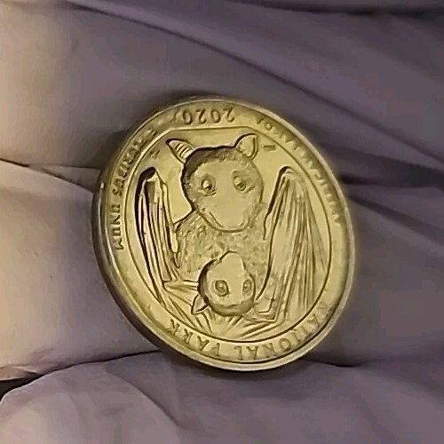2020 "P" MINT "SMASHED FACE BAT"🦇 QUARTER*RARE MS DOUBLE DIE*DDO! MUST SEE! - Picture 4 of 24