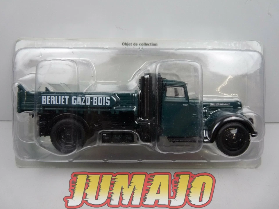 BER32 CAMIONS 1/43 Hachette IXO BERLIET VDang Gazo-bois 1938 - Photo 4/4