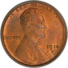 Lincoln Cent 1914-D PCGS MS-64 Red and Brown! Key Date! Stunning near-Gem!