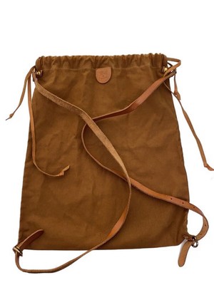 IL BISONTE Backpack, Cotton, CML, Plain