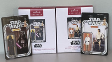 Hallmark Star Wars 2024 Darth Vader 2025 Luke Skywalker Vintage Figure Ornaments