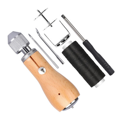 New Sewing Awl Tools Kit Leather Sail & Canvas Repair DIY Handmade Accessories J