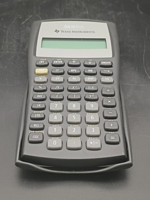 Texas Instruments BA 2 II PLUS Advanced Business Analyst Calculator With Cover