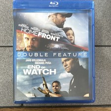Homefront / End of Watch Double Feature Blu-ray, Statham, Ayer, Subtitles