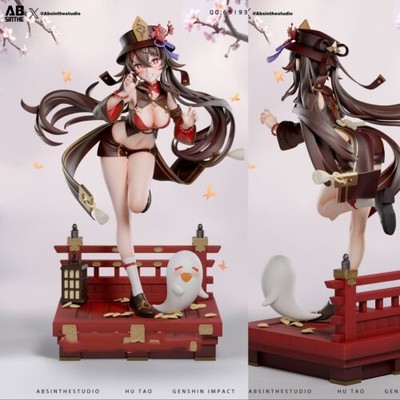 ABsinthe Studio Genshin Impact HuTao Resin Statue in stock 1/6 Normal Ver