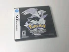 Pokemon Black Version Game Case & Manuel Book - Nintendo DS