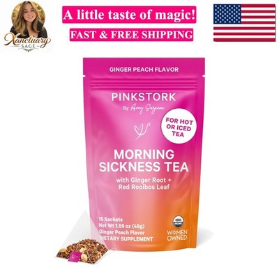 Organic Morning Sickness Pregnancy Tea - Hot or Iced Tea - Prenatal Heartburn...