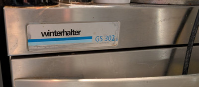 Winterhalter GS 302 Gläserspülmaschine Gewerbespülmaschine