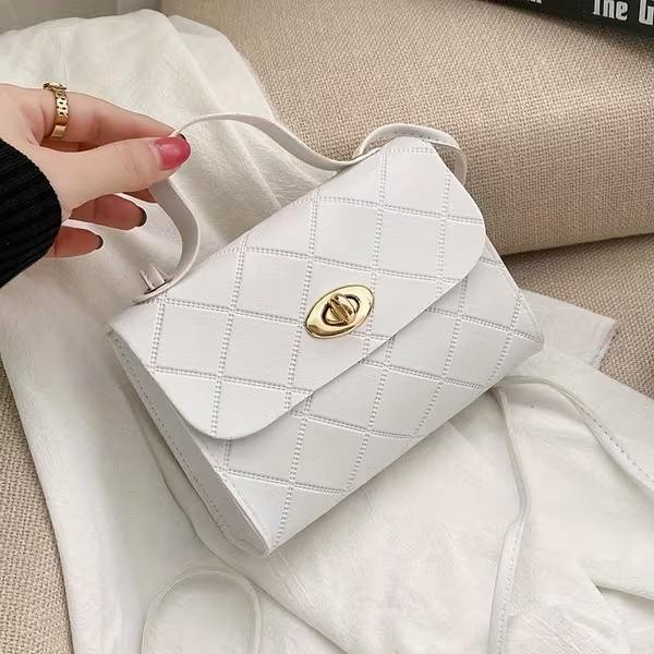 Easter White Purse - Teens / Girls Mini Shoulder Top Handle Bag ✨Brand New
