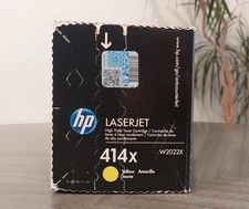Recently Made 414X High Yield Yellow Original LaserJet Cartridge, 6,000 pages