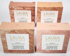 Laura Geller Baked Balance-N-Brighten ILLUMINATING Foundation .28oz Open Box