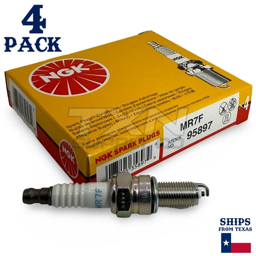 4 Pack NGK 95897 MR7F Spark Plugs for XG4YCX RG4YCX RG4PHP 992 349