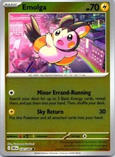 Emolga 030/086 Common Chaos Rising Pokemon Reverse Holo NM