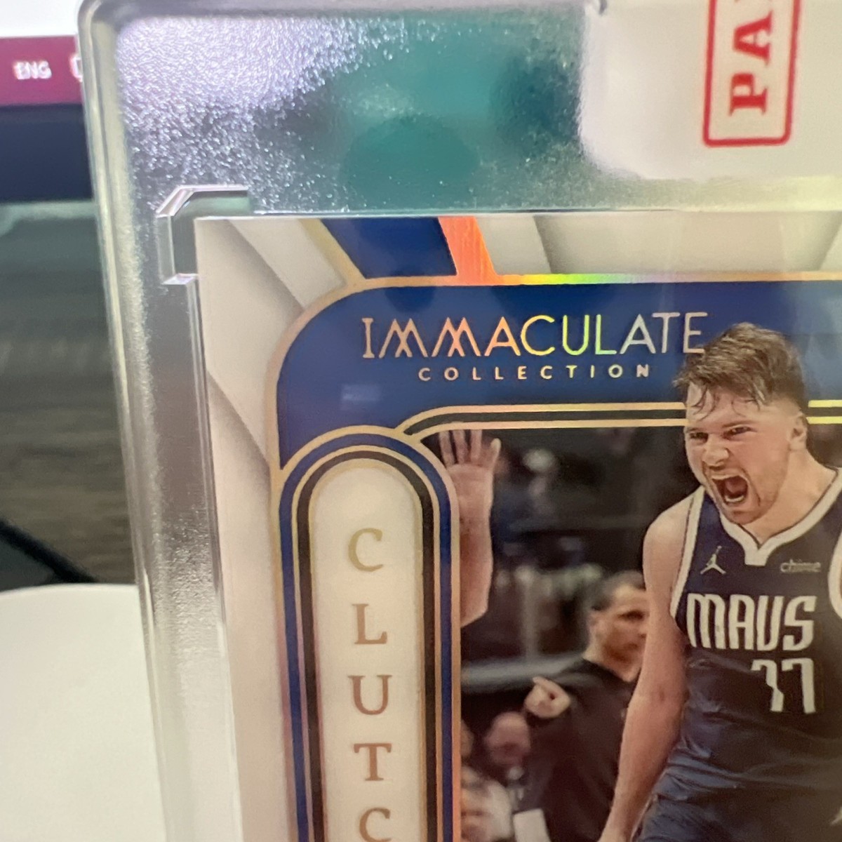 2023-24 Panini Immaculate Clutch Time Signatures Luka Dončić