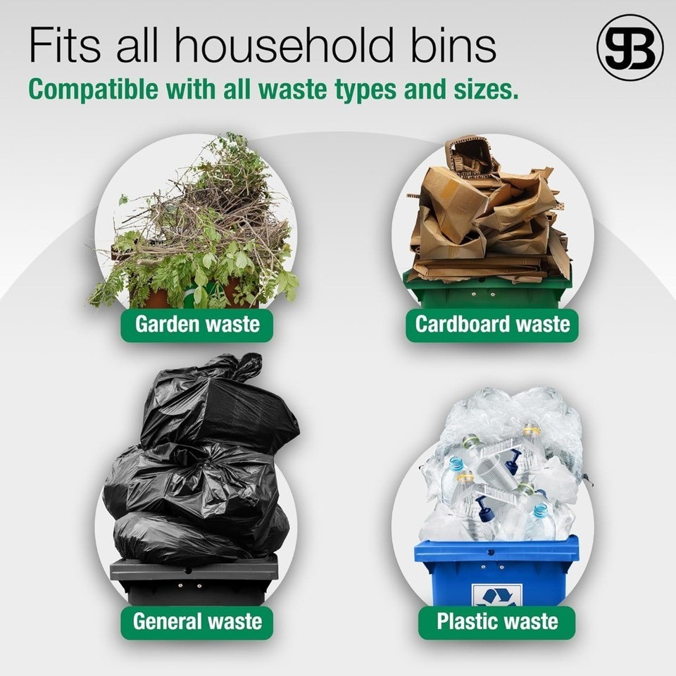Bin Master Wheelie Bin Compressor – Manual Trash Compactor & Rubbish ...