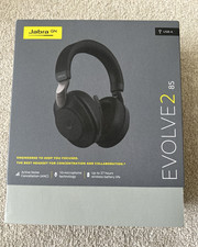 Jabra Evolve2 85 USB-A Wireless Over-Ear Stereo Headset ANC Headband Black