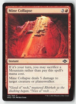 MTG - Mine Collapse #135 - Regular - MH2 Modern Horizons 2