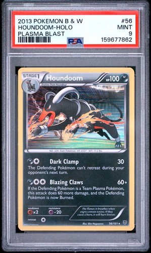 Houndoom graded PSA 9 for sale on eBay
