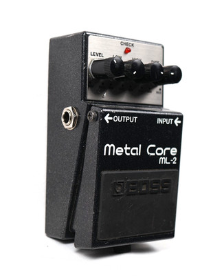 Boss ML-2 Metal Core High Gain Distortion Effects Pedal