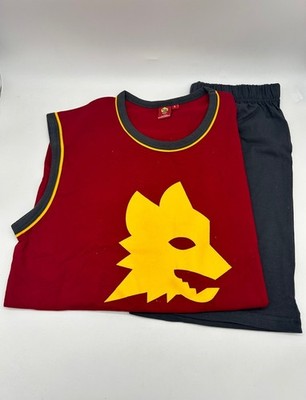 HERRENPYJAMAS 100 % BAUMWOLLE KOMPLETT TANKTOP LIABEL ALS ROMA ROMAUPESL1