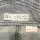 ZARA Light Blue Denim Overall One-Piece for Baby  Boy 6-9 Months — photo 2