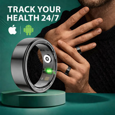Smart Fitness Ring Sleep Heart Rate Tracker for Android iPhone