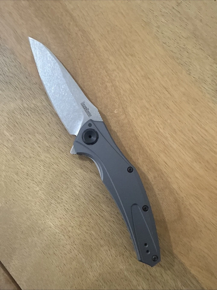 Navaja de bolsillo Kershaw 1776BLK20CV 3,25 pulgadas. Nudillo desnudo Foto 3 de 4