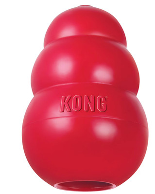 KONG  Classic Rubber Dog Toy for Average Chewers, Large, for Dogs Between 30-65
