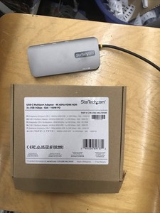 USB Hub Startech 127B-USBC-MULTIPORT Grey NEUF jamais utiliser