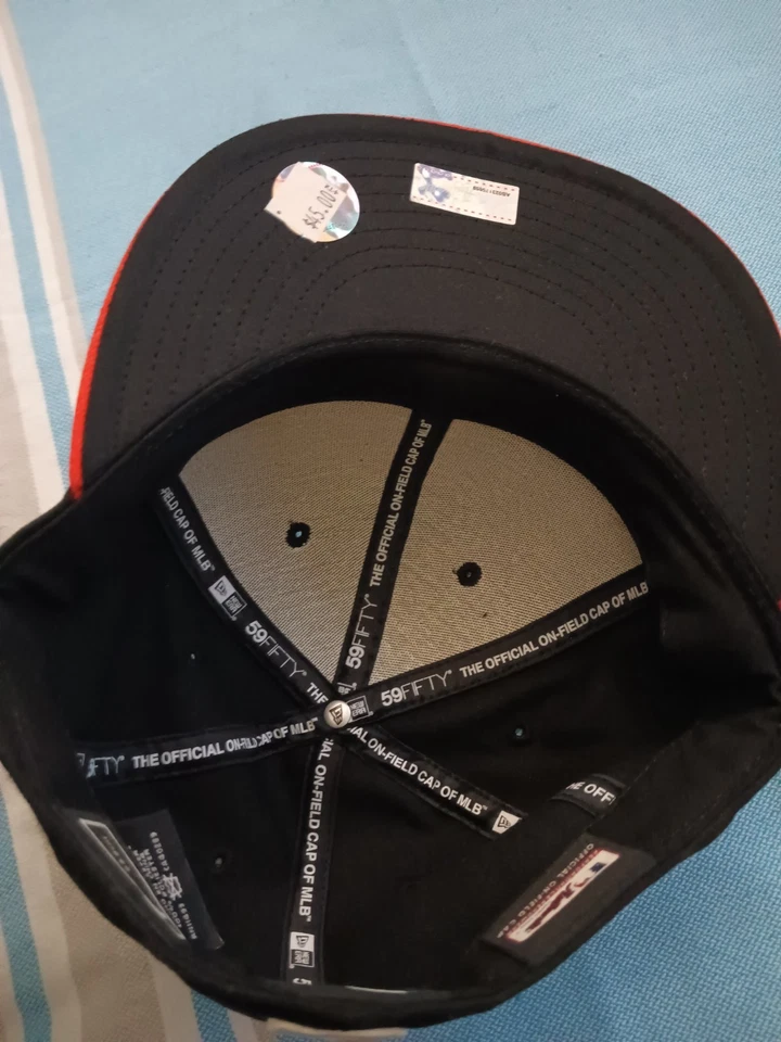 Gorra de los Gigantes de San Francisco 2010 Serie Mundial Orange Bill 7 3/8 o 7 5/8 Foto 4 de 4