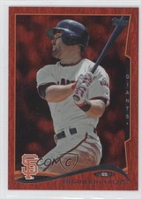 2014 Topps Update Red Hot Foil Brandon Hicks #US-83 7y5