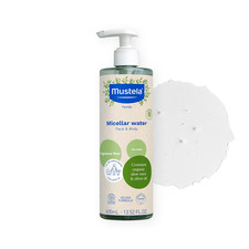 Mustela Certified Organic Micellar Cleansing Water -No-Rinse Natural Water Clean
