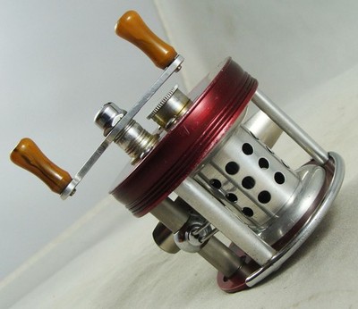 Vintage LANGLEY LURECAST Model 330 Casting Reel + Box + Extras